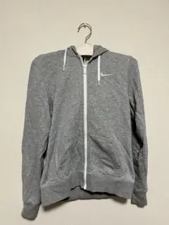 ナイキ　Nike グレー ジップアップパーカー　パーカー　グレーパーカー