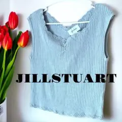 新品未使用タグ付き JILLSTUART ジルスチュアート タンクトップ グレーのサムネイル