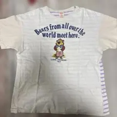 DENIM DUNGAREE ベア プリント Tシャツ Lサイズのサムネイル
