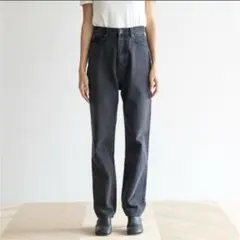 シールームリン デニム ジーンズ ブラック