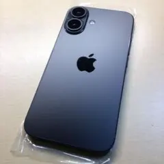 iPhone 16 ブラック　モックアップ実物大の模型ロゴ入り