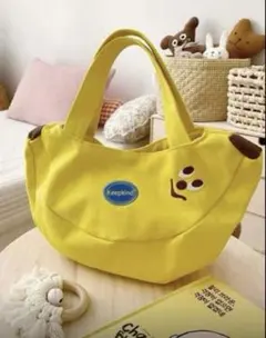 【新品】バナナ イエロートートバッグ 刺繍