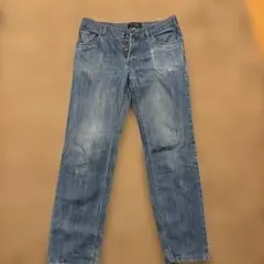 TOMMY HILFIGER DENIM ライトブルー ストレートデニム W37