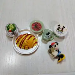 ディズニー　ミッキーマウス　オムライスプレート　リーメント
