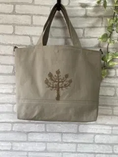 ミナペルホネン ハンドメイド トートバッグ バルーンバッグ バッグ ハンドメイド バッグ 手刺繍 celebrate 花 蝶々 flower ミナ