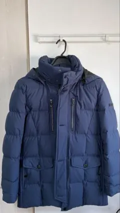 NICOLE CLUB FOR MEN ダウンジャケット ネイビー