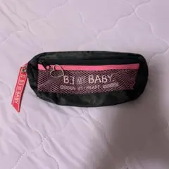 筆箱 女児 ペンケース ポーチ 黒ピンクのサムネイル