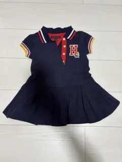 Tommy Hilfiger 半袖ポロドレス 2歳 ネイビー