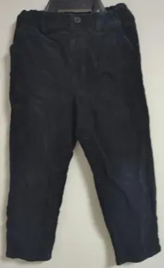 COMME CA ISM 黒 長ズボン 120cm
