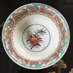 中国古玩　赤絵 龍紋　皿　南京赤絵 呉須 唐物 時代物 中国古美術 明時代 呉須赤絵 花草鳥魚文 古染付龍文飾皿 唐物 南京赤絵