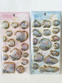 【正規品】キラッとぷくぷくエアーシール　すみっコぐらし　2種類　スパンコール