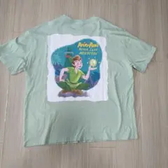 ディズニーシー　ファンタジースプリングス　ピーターパン Tシャツ 薄緑色