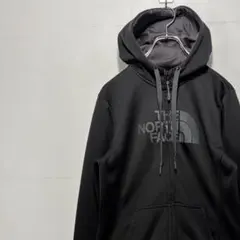 US規格 ノースフェイス ジップアップ パーカー スウェット 古着