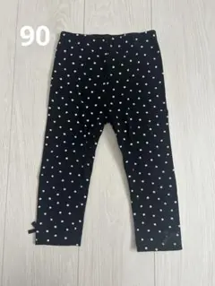 プティマイン プティプラ　レギンス　花柄　パンツ　90