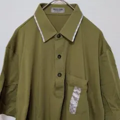 Munsingwear　Grand Slamポロシャツ　ゴルフ　テニス　カーキのサムネイル