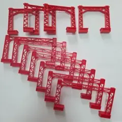 プラレール　架線柱　単線用複線用セット