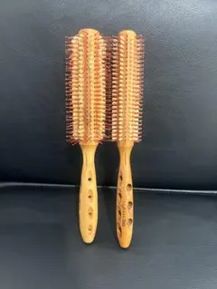 y.sパークロールブラシ木製ハンドル ヘアブラシ4点セット y.sパークロールブラシ木製ハンドル ヘアブラシ4点セット - メルカリ