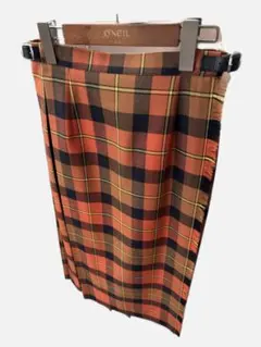 【美品】O’NEIL OF DUBLIN / ロングキルトスカート Lサイズのサムネイル