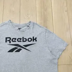 駿*見様 US古着Tシャツ Reebok リーボック グレー XL