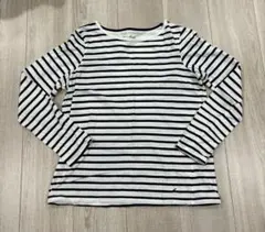 ハートマーケット ボーダーカットソー 長袖 ロンT Mサイズ