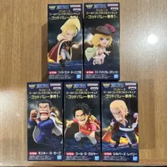 ワンピース ワールドコレクタブルフィギュア-ゴッドバレー事件1- 全5種