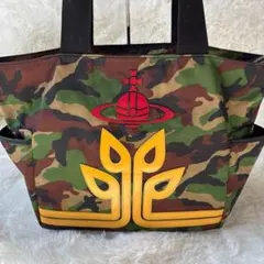 美品✨ヴィヴィアン ウエストウッド　シードツリー　オーブ　カモフラ　トートバッグ