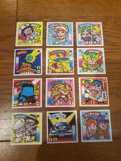 ア*ラ様 突破ファイル トッパーマンシール 12種セット 非売品 テレビ