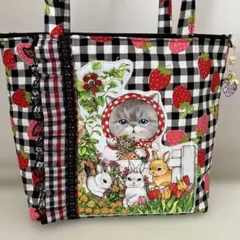 ゆ*ら様 コヤンイサムチョン　トートバッグ　ハンドメイド