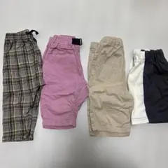 七分丈、ハーフパンツ 4点