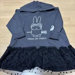 新品 ミッフィー チュニックパーカー100cm