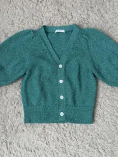 MACPHEEマカフィー　半袖カーディガン