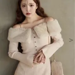 NICECLAUP【holiday collection】色っぽオフショルニット