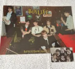BOYNEXTDOOR クリアポスター　特典　集合　トレカ