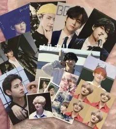 BTS V テテ　テヒョン　カード、ステッカー類　まとめ売り