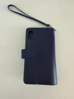 【新品未使用】iPhone 7/8/SE対応 手帳型ケース ネイビー