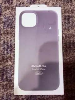 iPhone 14 Plus レザーケース ミッドナイト [MPP93FE/A]