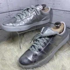 美品✨オニツカタイガー LAWNSHIP 3.0スニーカー シルバー 27.0