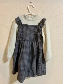 any FAM ドッキングワンピース　チェック柄