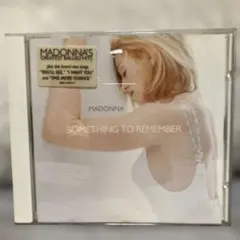 Madonna Something To Remember CD