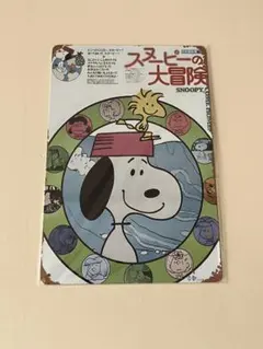 PEANUTS スヌーピー スヌーピーの大冒険 ブリキ看板 メタルプレート