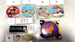 BTS 缶バッチ8個、ストラップ２個　セット（計10点）　TATA