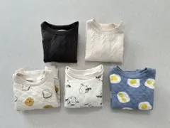 ベビー裏毛トレーナー 5点セット