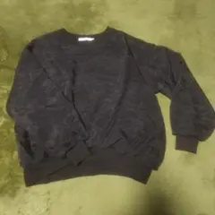 AMERICAN HOLIC 黒 レースニット二重 トップス M