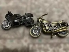 メタル製バイクモデル シルバー 約15cm - メルカリ