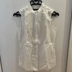 Ralph Lauren ホワイト ノースリーブシャツ サイズ9