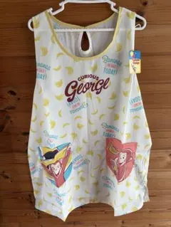 新品 おさるのジョージ エプロン LL〜3Lサイズのサムネイル