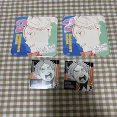ハイキュー 原作 缶バッジ 原作缶バッジ 菅原 菅原孝支 木兎光太郎 缶バッジ Ver.1.0 [ハイキュー!!] | 公式キャラクター