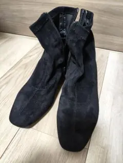 GLOBAL WORK　ブラックスエードブーティ