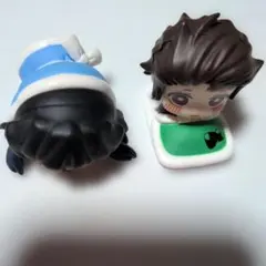 鬼滅の刃　 嘴平伊之助 　竈門炭治郎　おねむたん