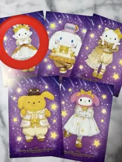 サンリオ　ピューロランド　クリスマス　ポストカード